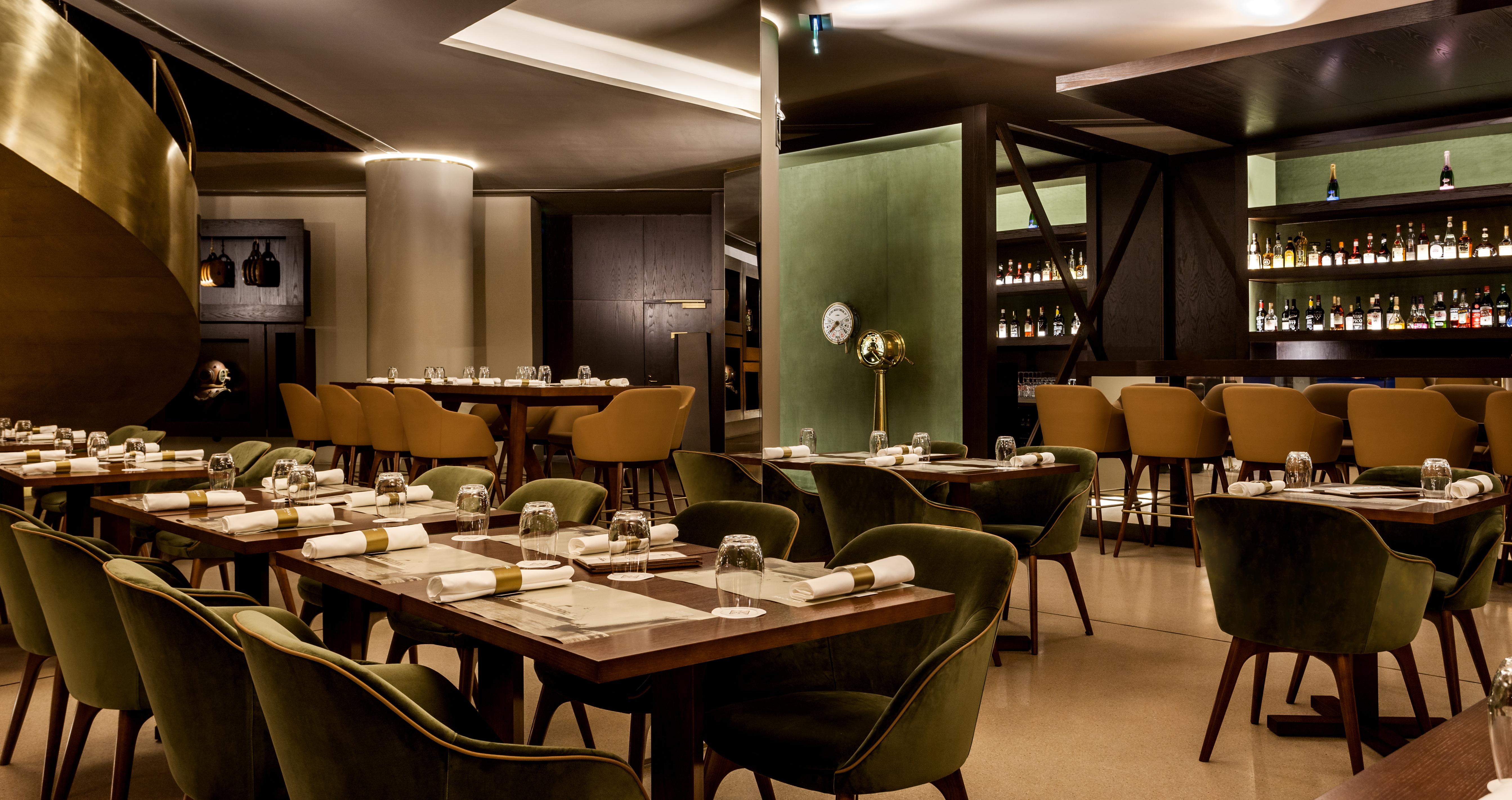 Grand Hotel Acores Atlantico ポンタ・デルガダ エクステリア 写真 Interior of the restaurant